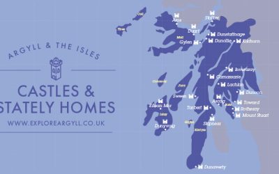 Castles of Argyll & The Isles map – Argyll & the Isles